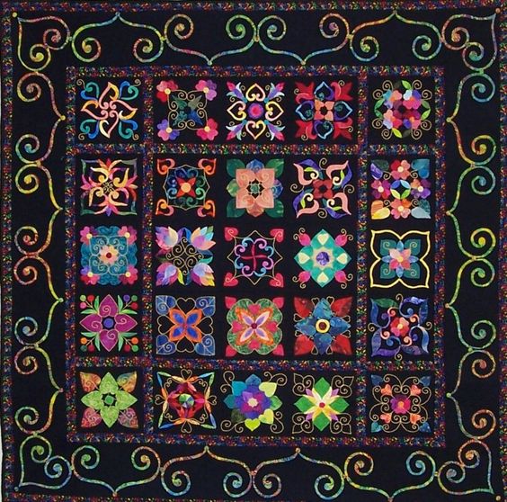 Flower CLA0710394Q Quilt Blanket