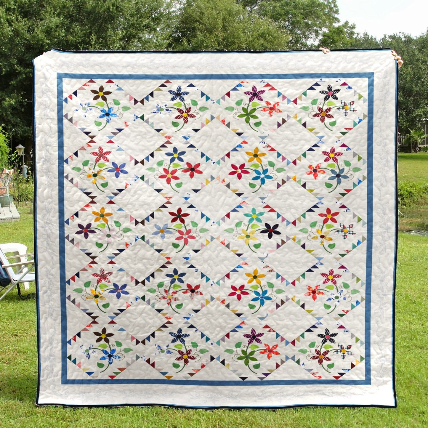 Flower CLA1410236Q Quilt Blanket