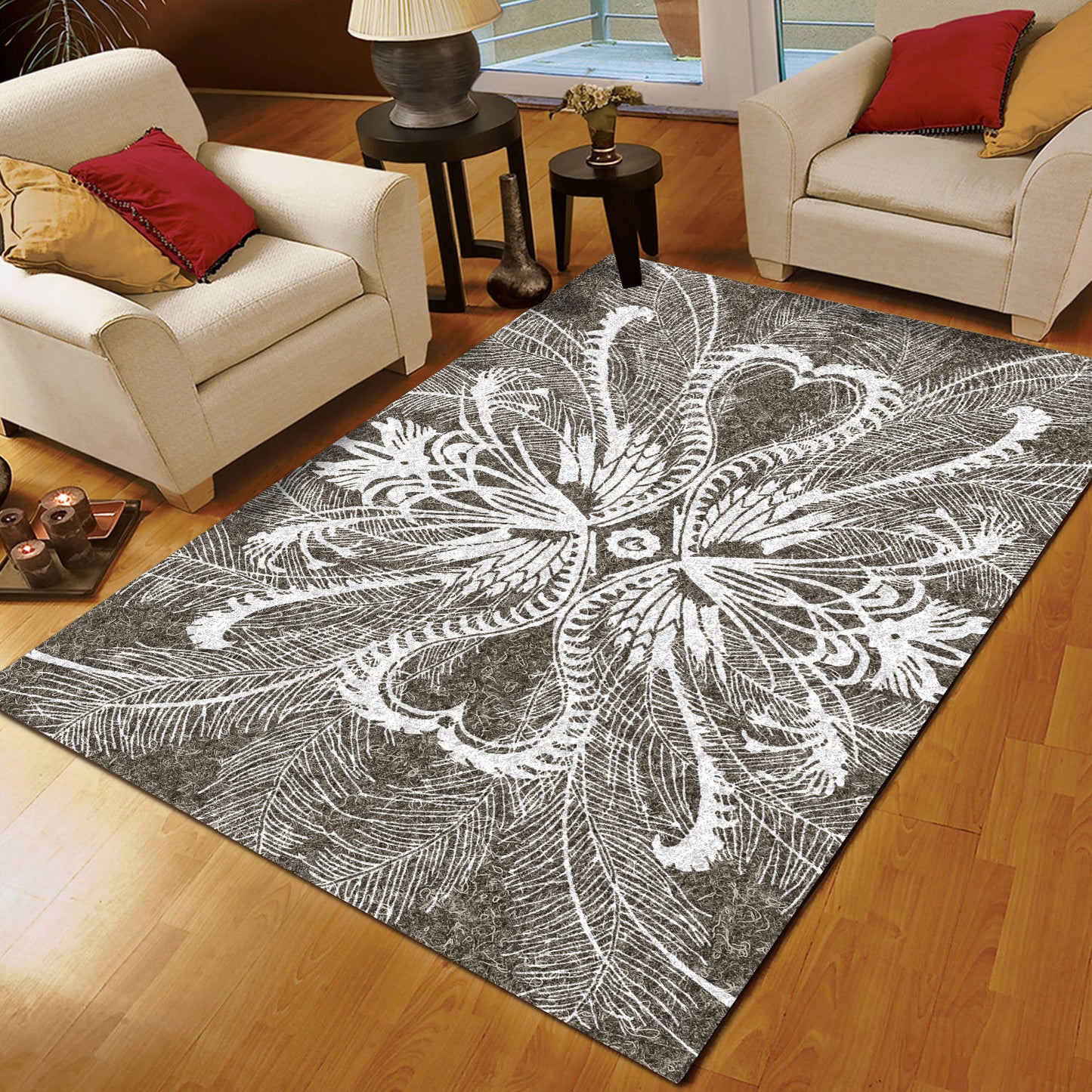 Flower CLA0110084R Rug