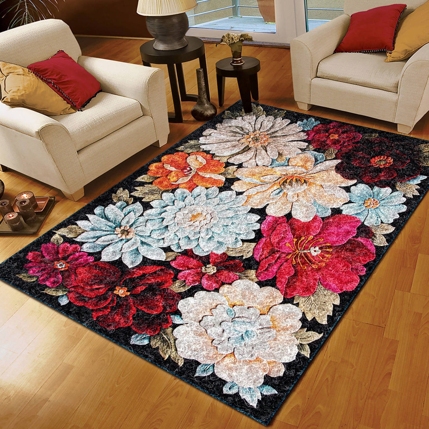 Flower CLA150809R Rug