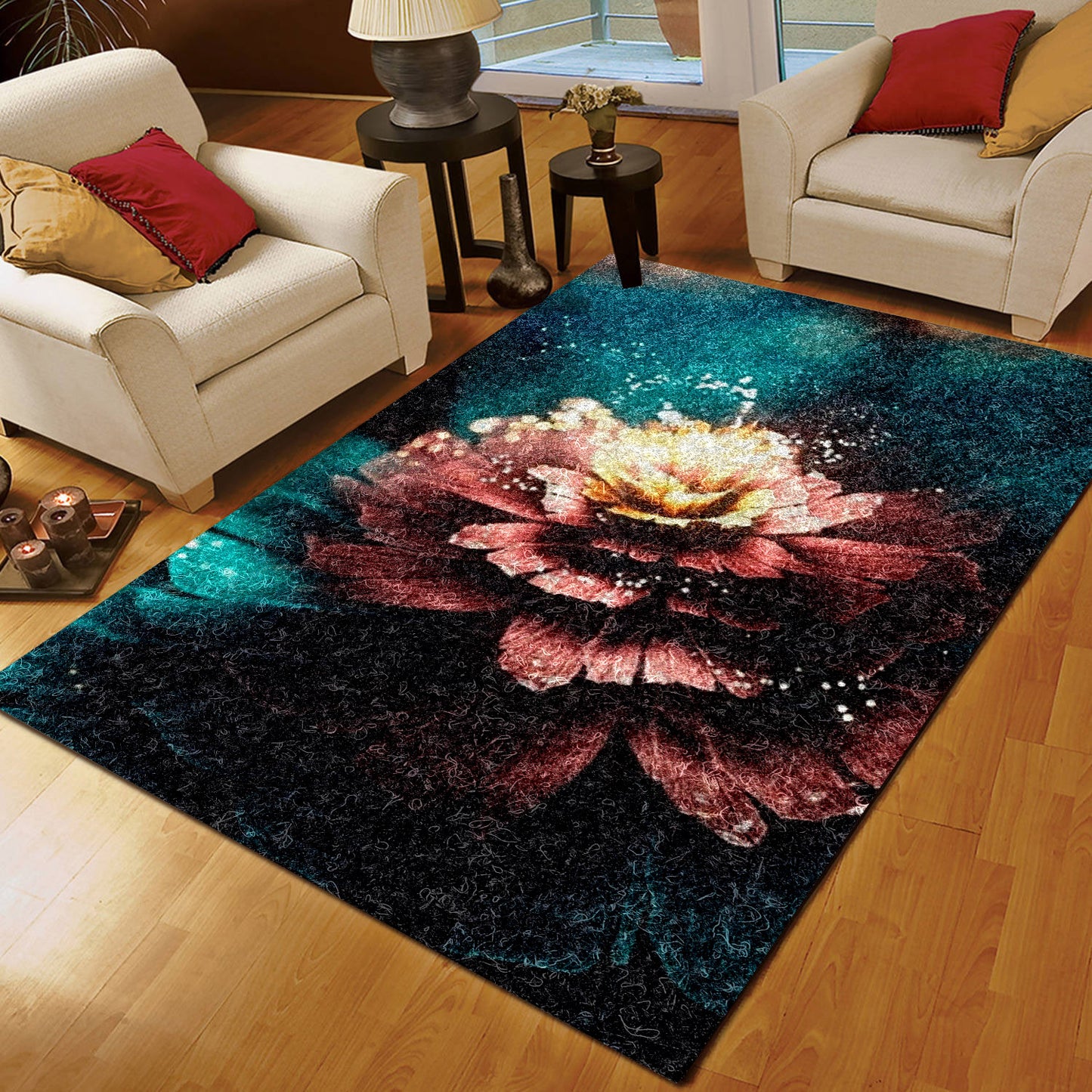 Flower CLA290802R Rug
