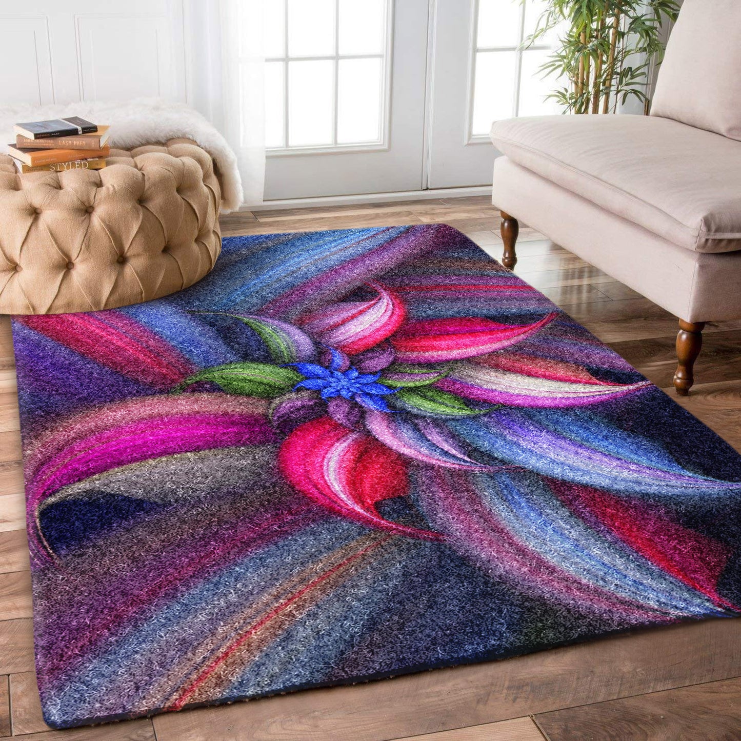 Flower Color HN2509055R Rug