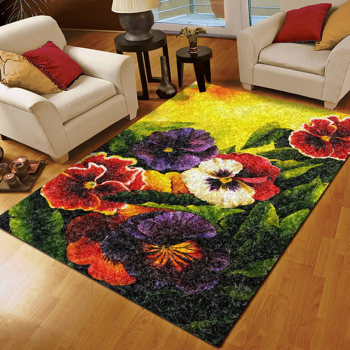 Flower DN0409045R Rug