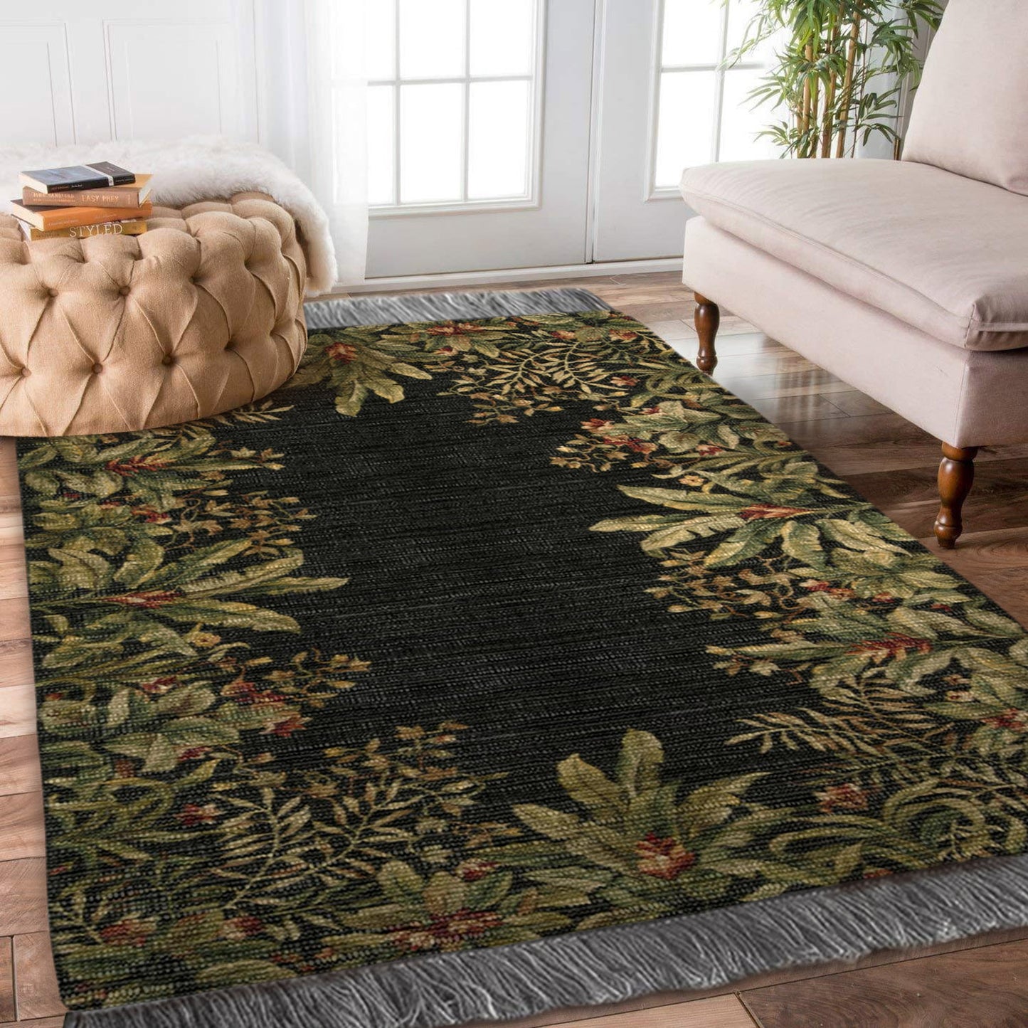 Flower Garden HM1609066F Decorative Floor-cloth