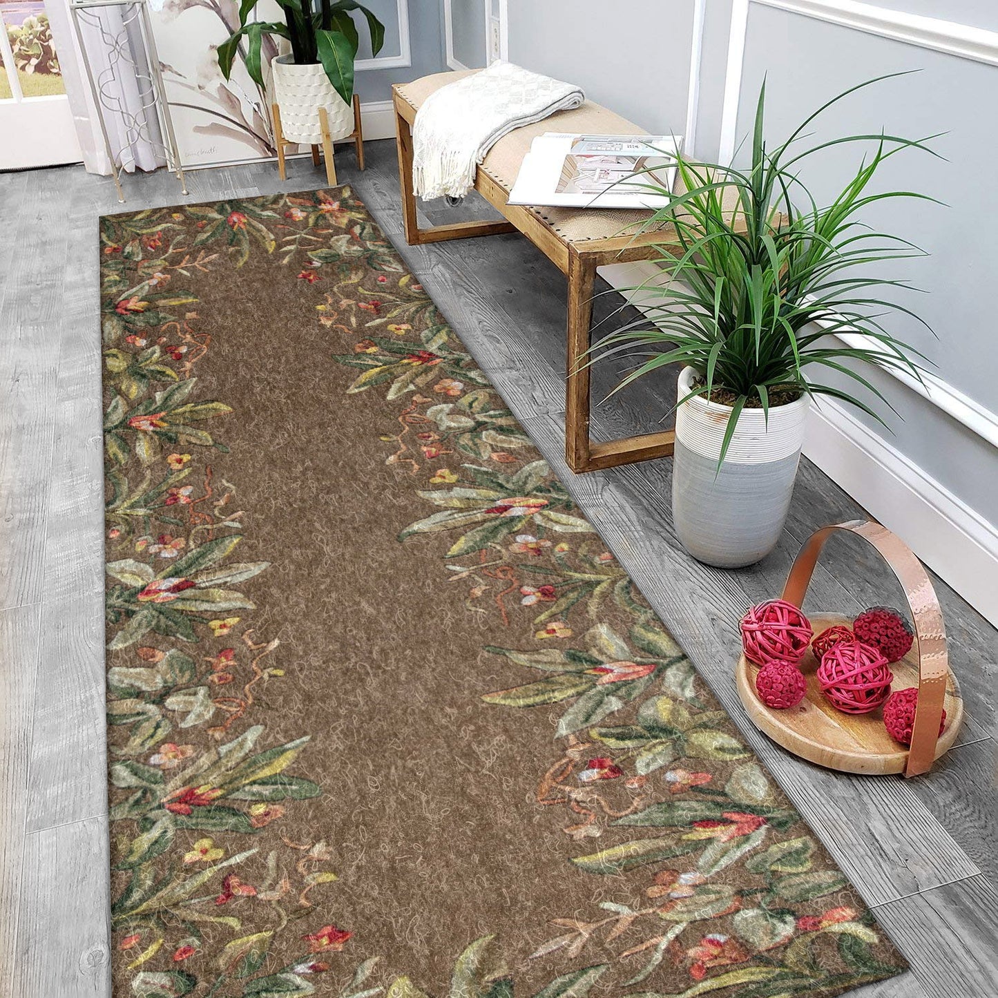 Flower Garden HM2009047N Runner Rug