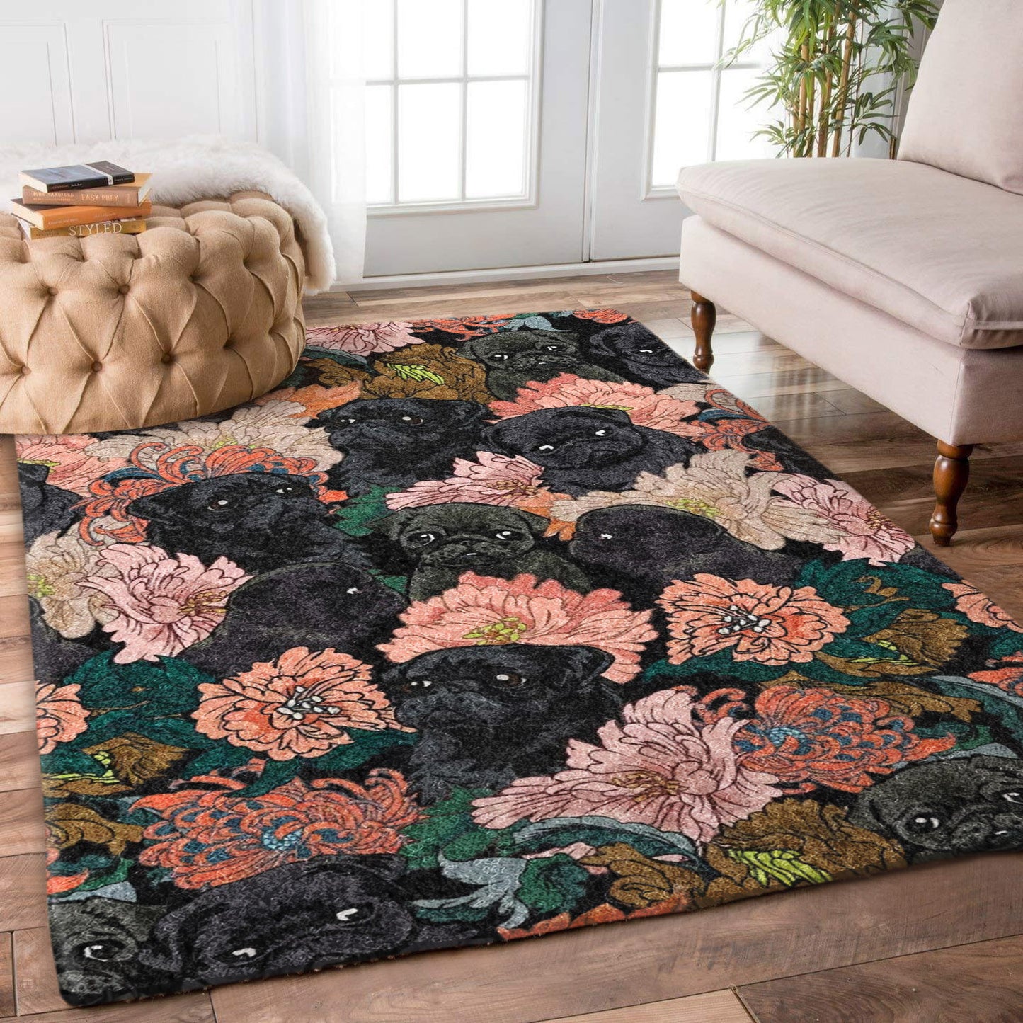 Flower Pug DN2210130R Rug