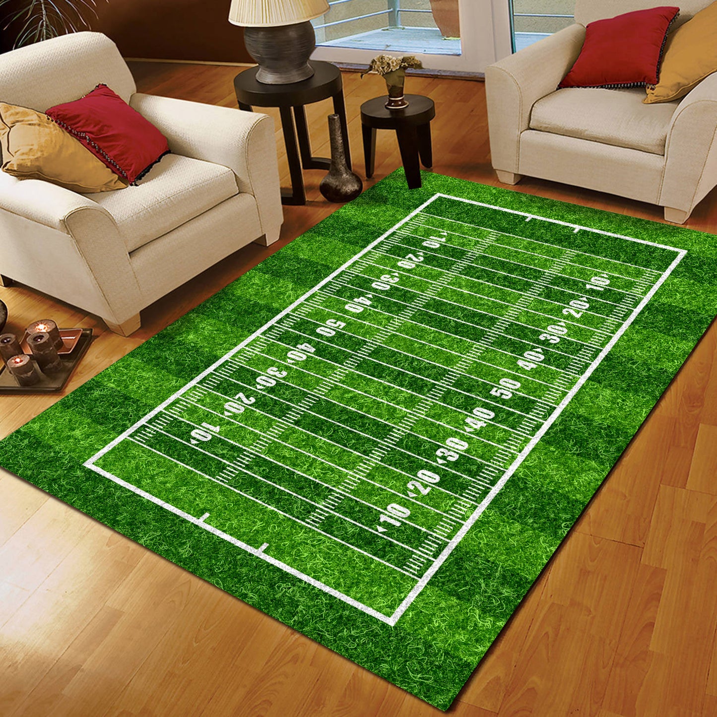 Football Field QN150833M Rug