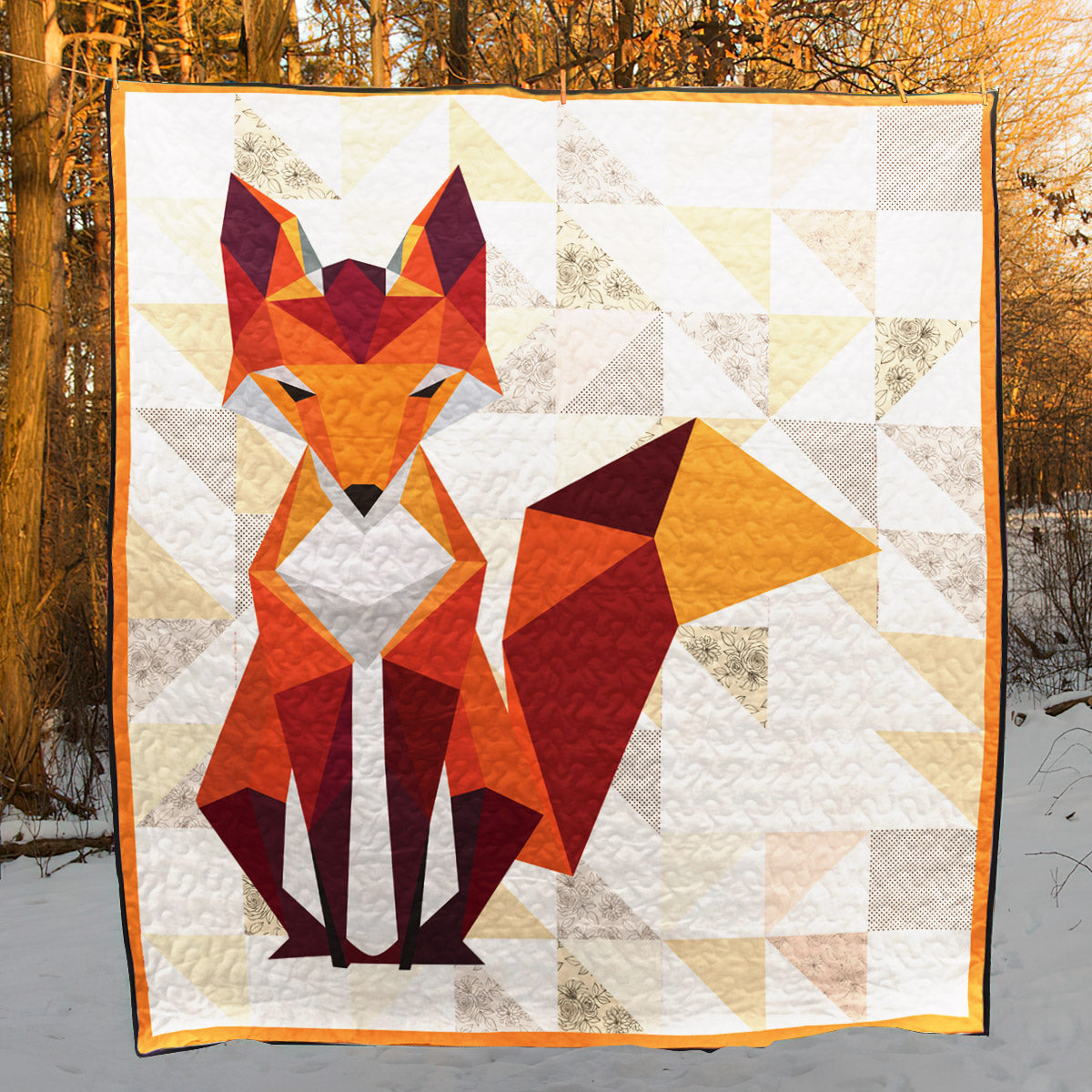Fox CLM0711240 Quilt Blanket