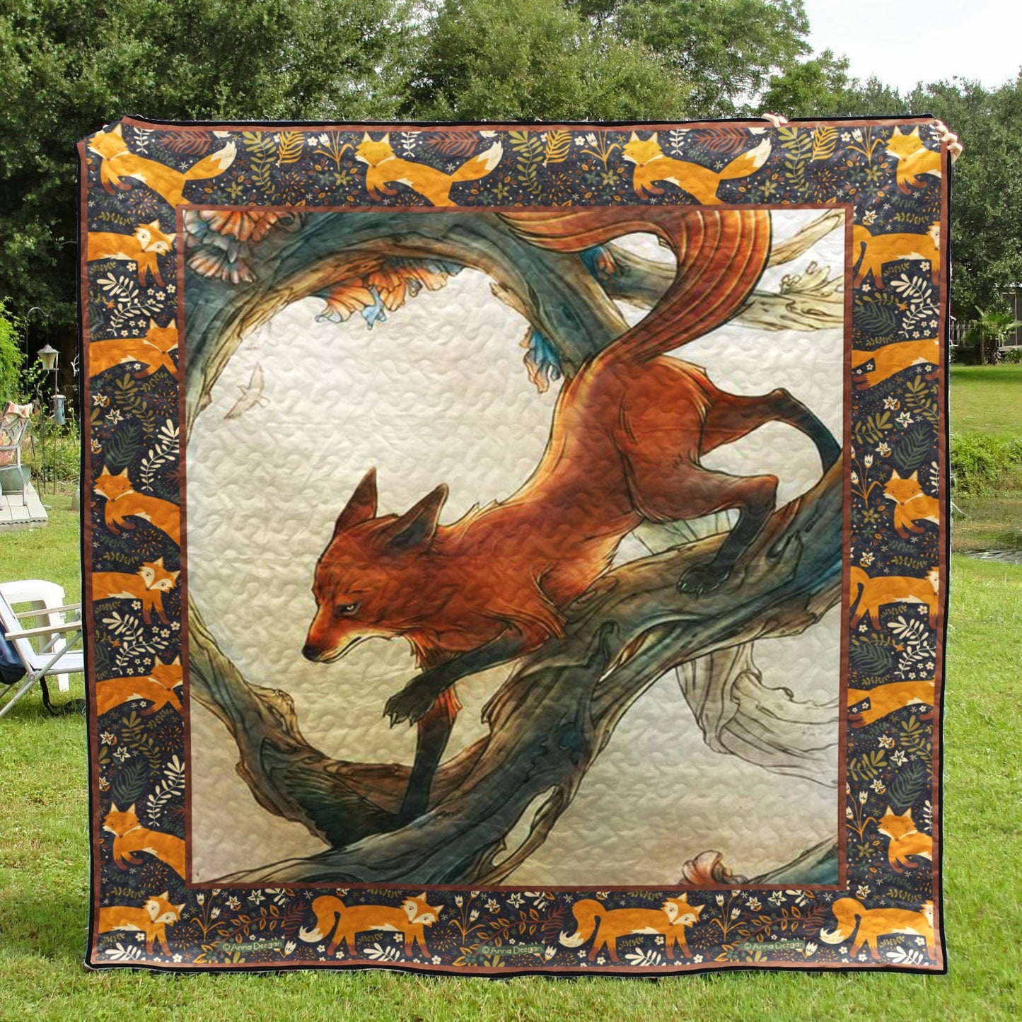 Fox TD2709387 Quilt Blanket
