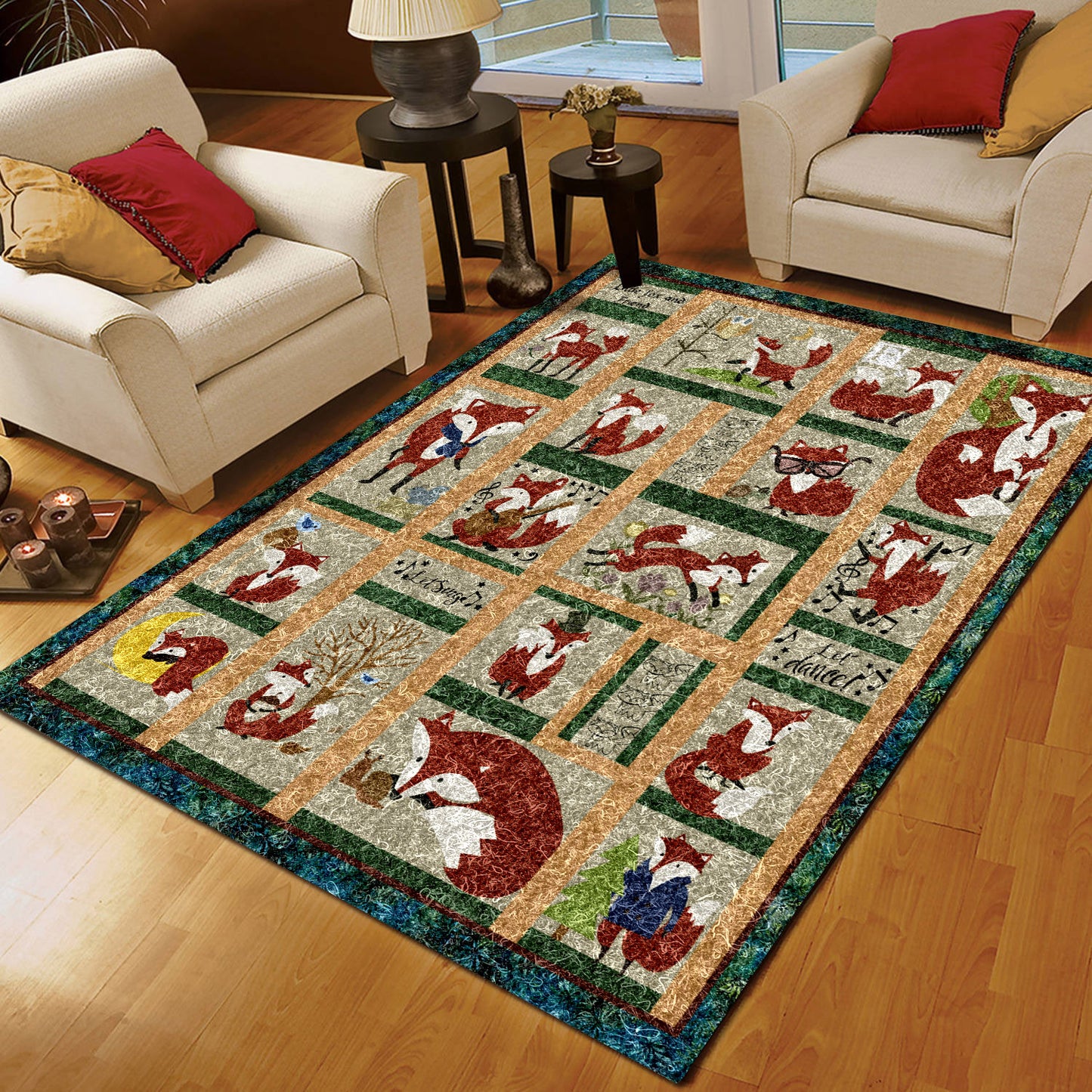 Fox BL0110083R Rug