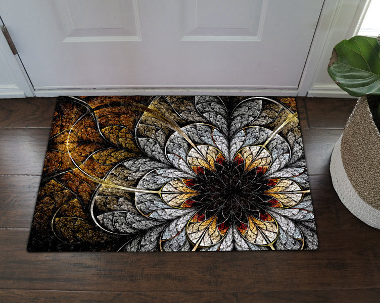 Fractal Art VD16100126D Non-slip Door mats