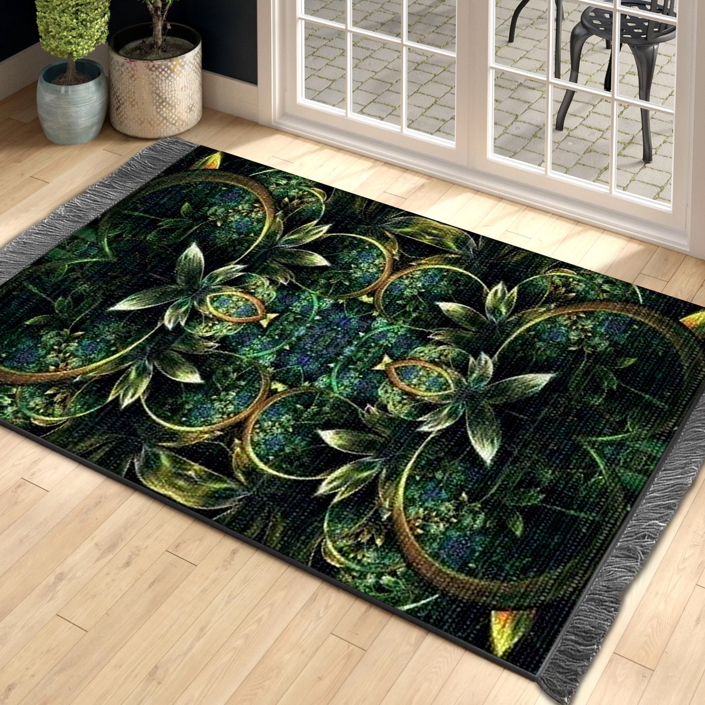 Fractal CL260828MDO Decorative Floor-cloth