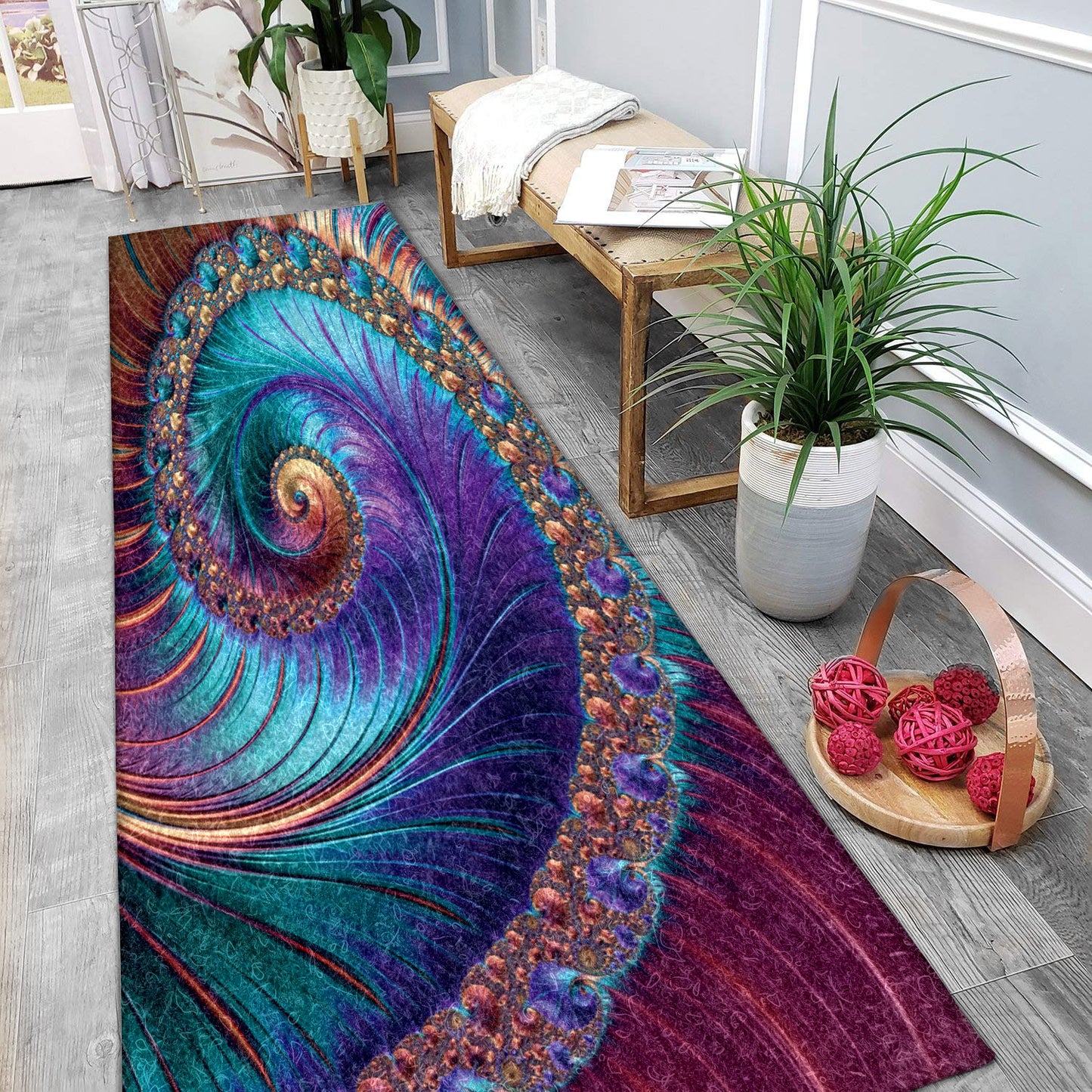 Fractal TT2009067N Runner Rug