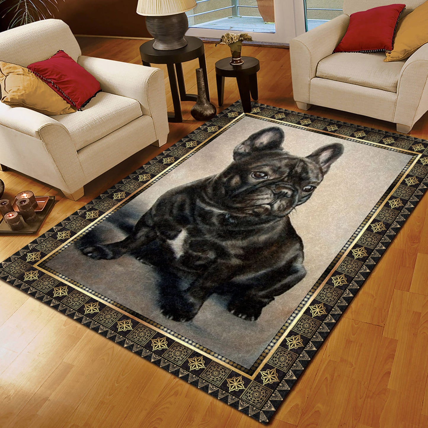 French Bulldog CL31100983MDR Rug