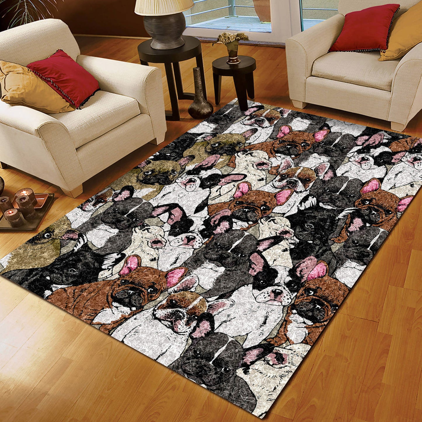 French Bulldog HM270836M Rug