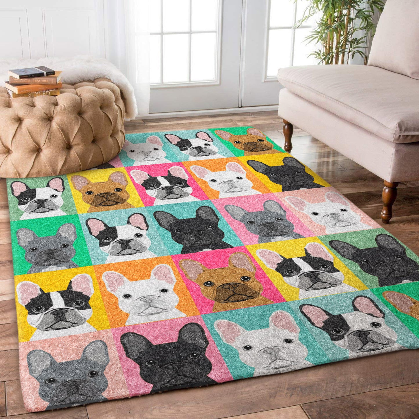 French Bulldog NT1410143R Rug