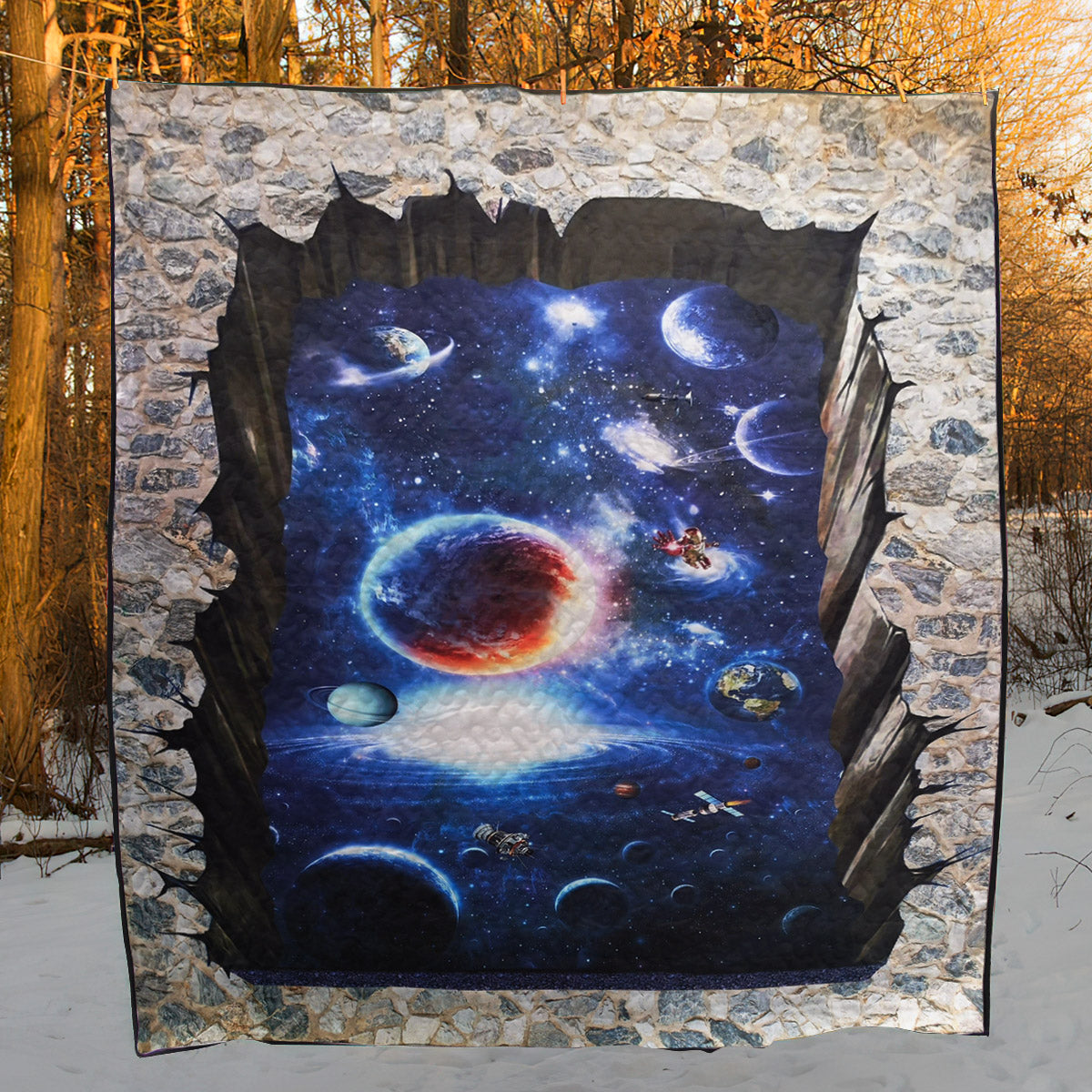 Galaxy CLA05121328Q Quilt Blanket