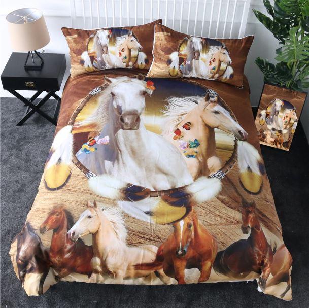 Galloping Wild Horse CLM2110236B Bedding Sets