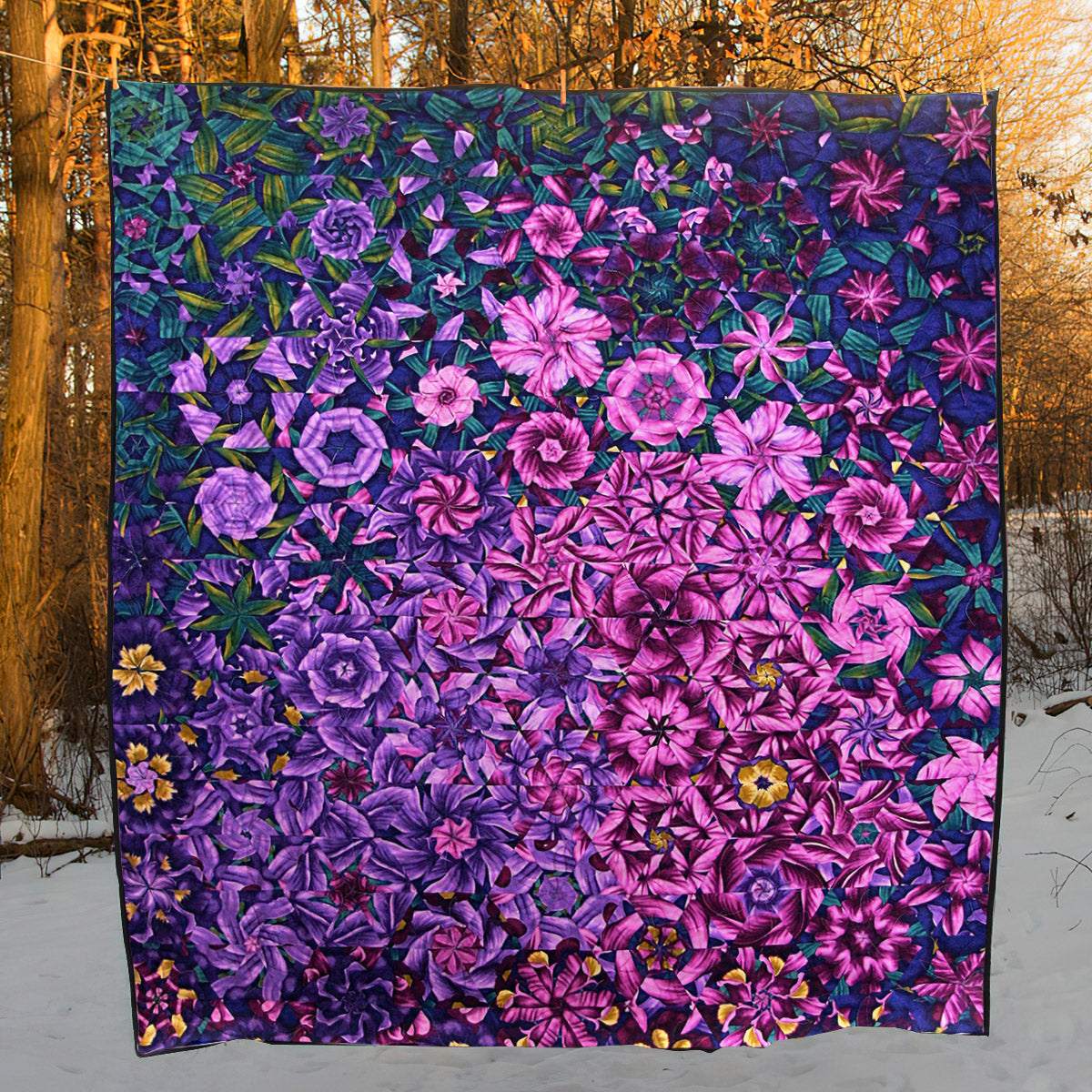 Garden Wonder CLA2310266Q Quilt Blanket