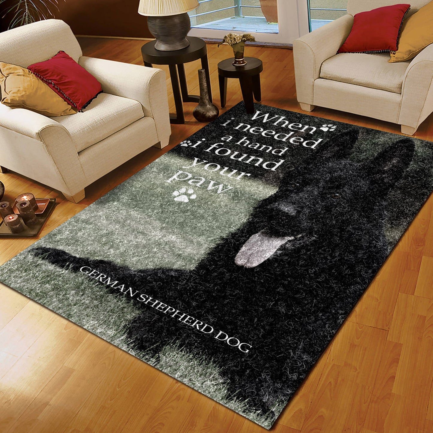 German Shepherd CL0110058MDR Rug