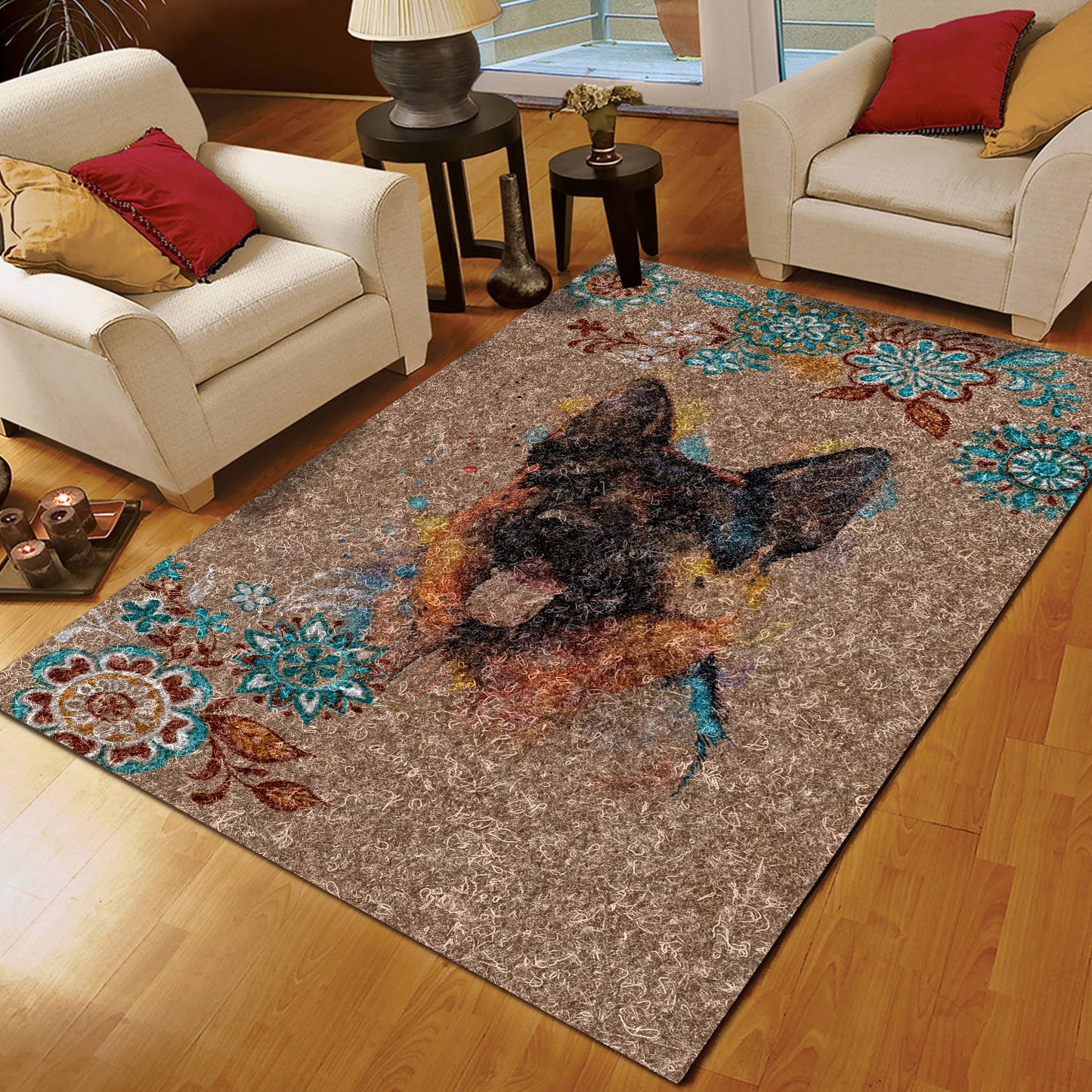 German Shepherd HM270736 Rug