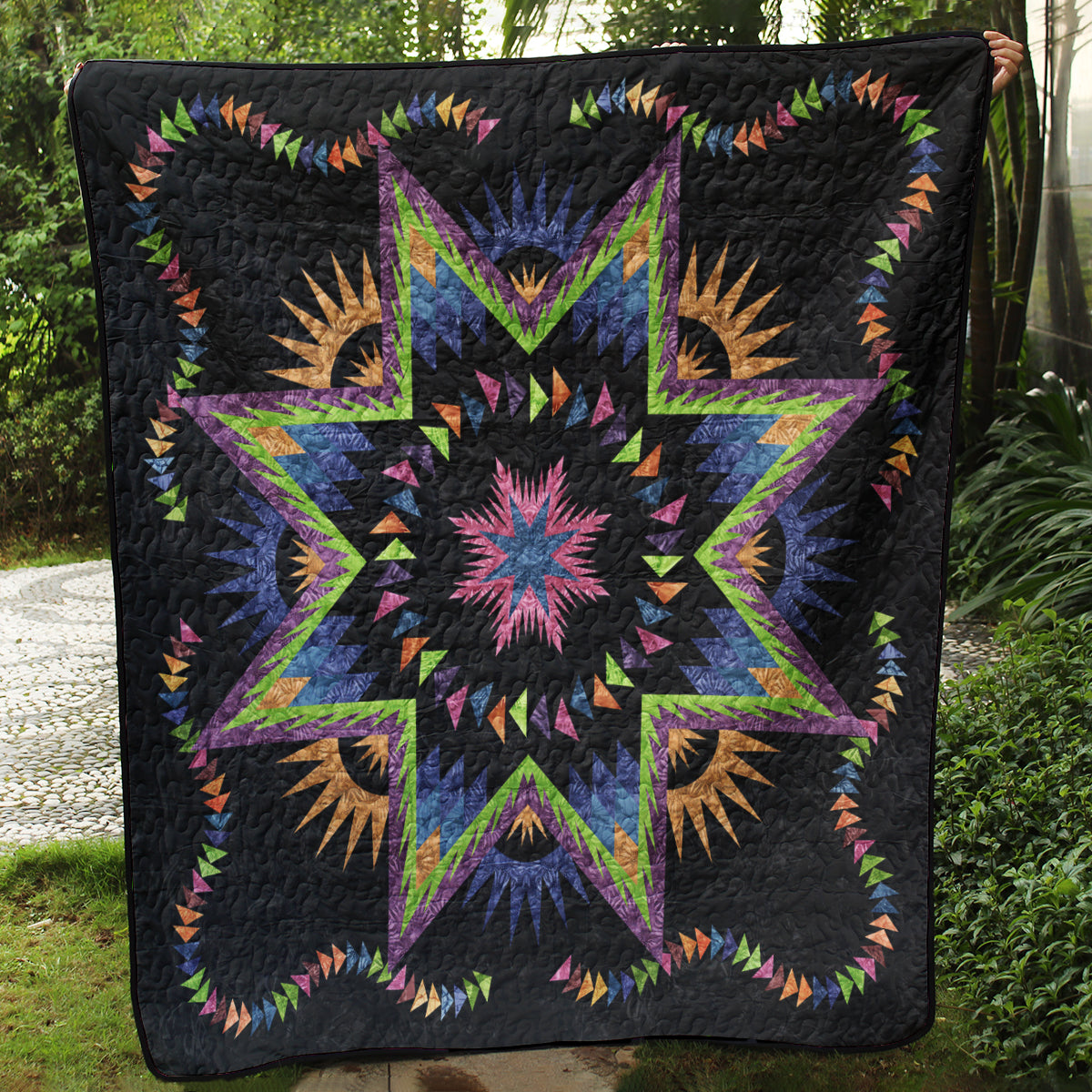 Glacier Star Quilt Blanket MT310503A