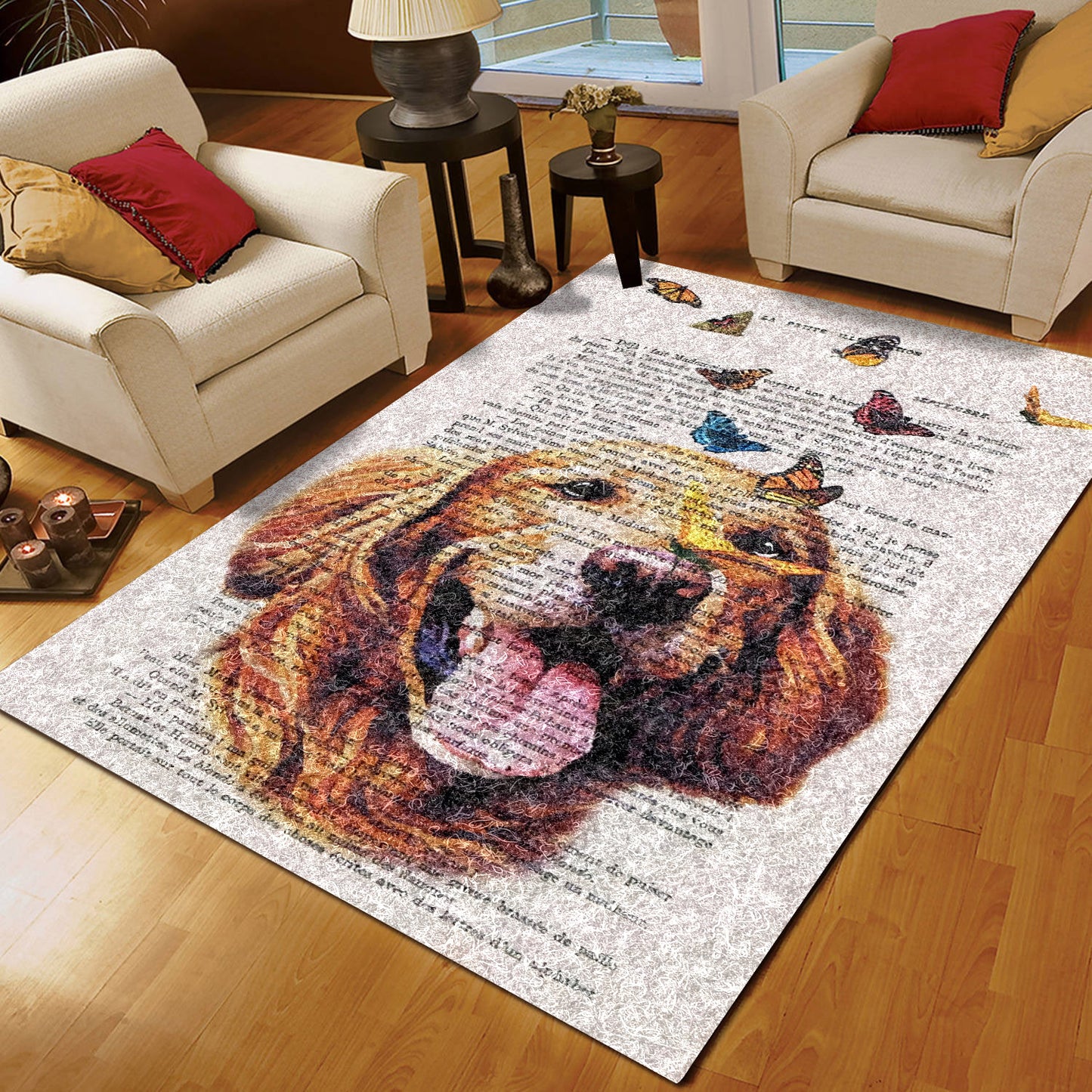 Golden Retriever DD230832R Rug