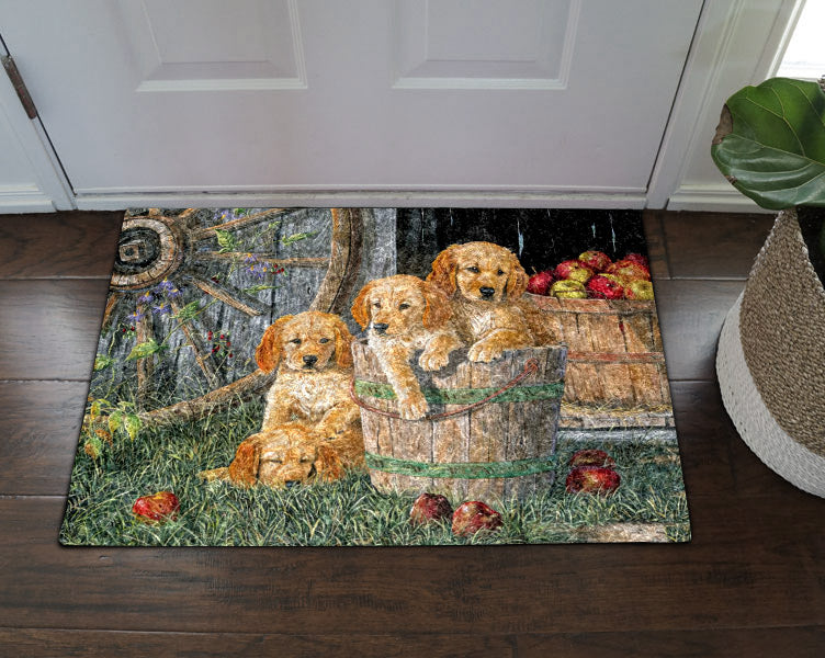 Golden Retriever ML01110112D Non-slip Door mats