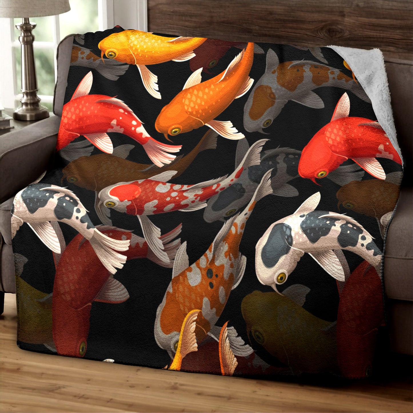 Goldfish TT220819TT Sherpa Fleece Blanket