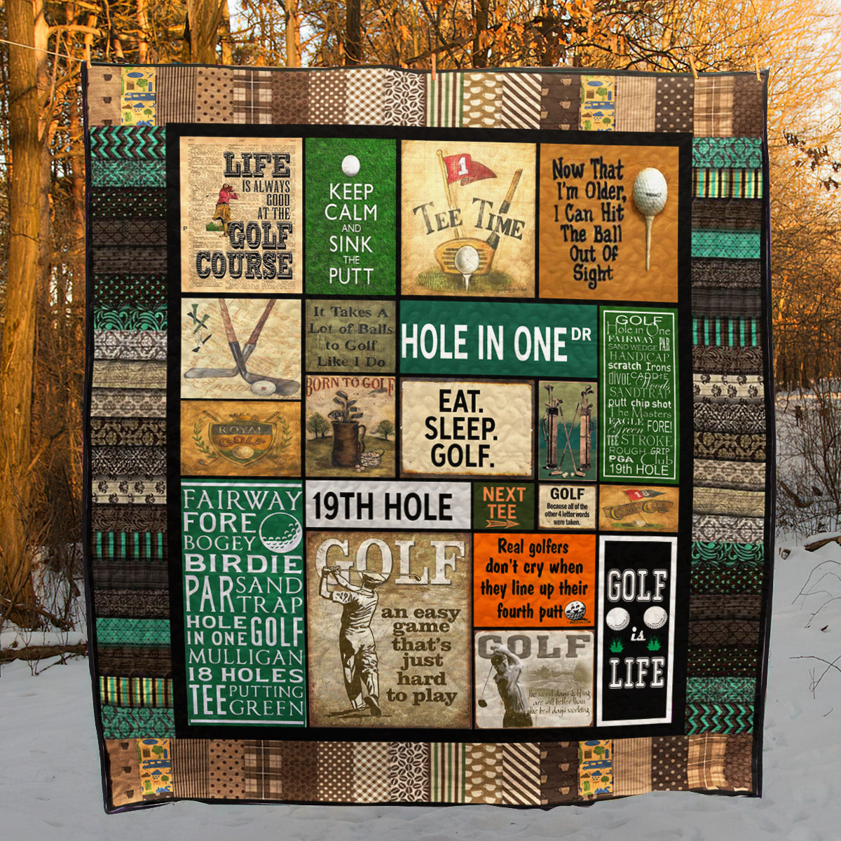 Golf CL28100800MDQ Quilt Blanket
