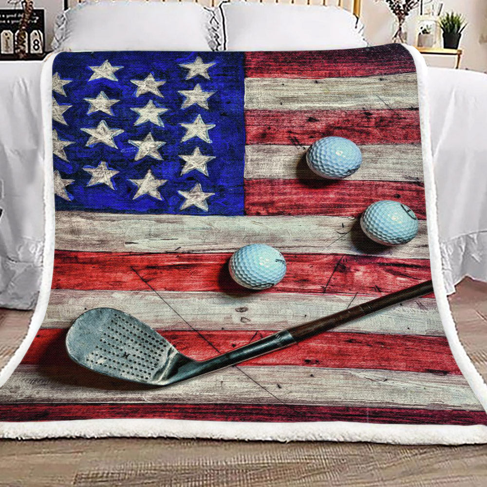 Golf CG1709106TT Sherpa Fleece Blanket
