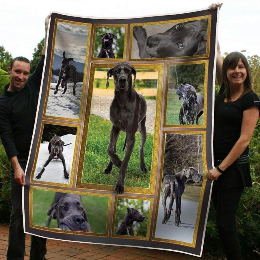 Great Dane Premium CL05100227MDF Sherpa Fleece Blanket