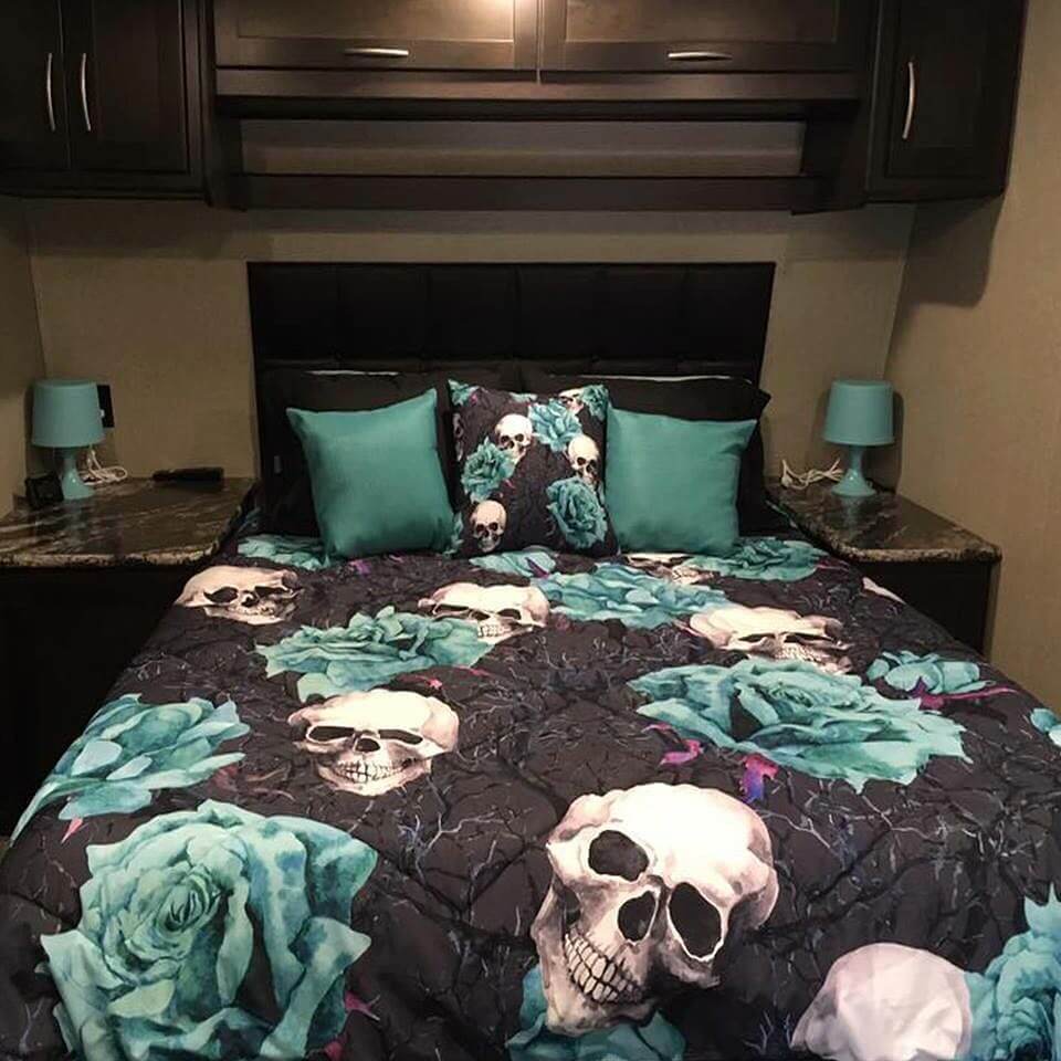 Green Skull CL05100010MDB Bedding Sets