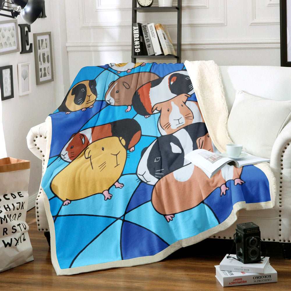 Guinea Pig TN3010056TT Sherpa Fleece Blanket