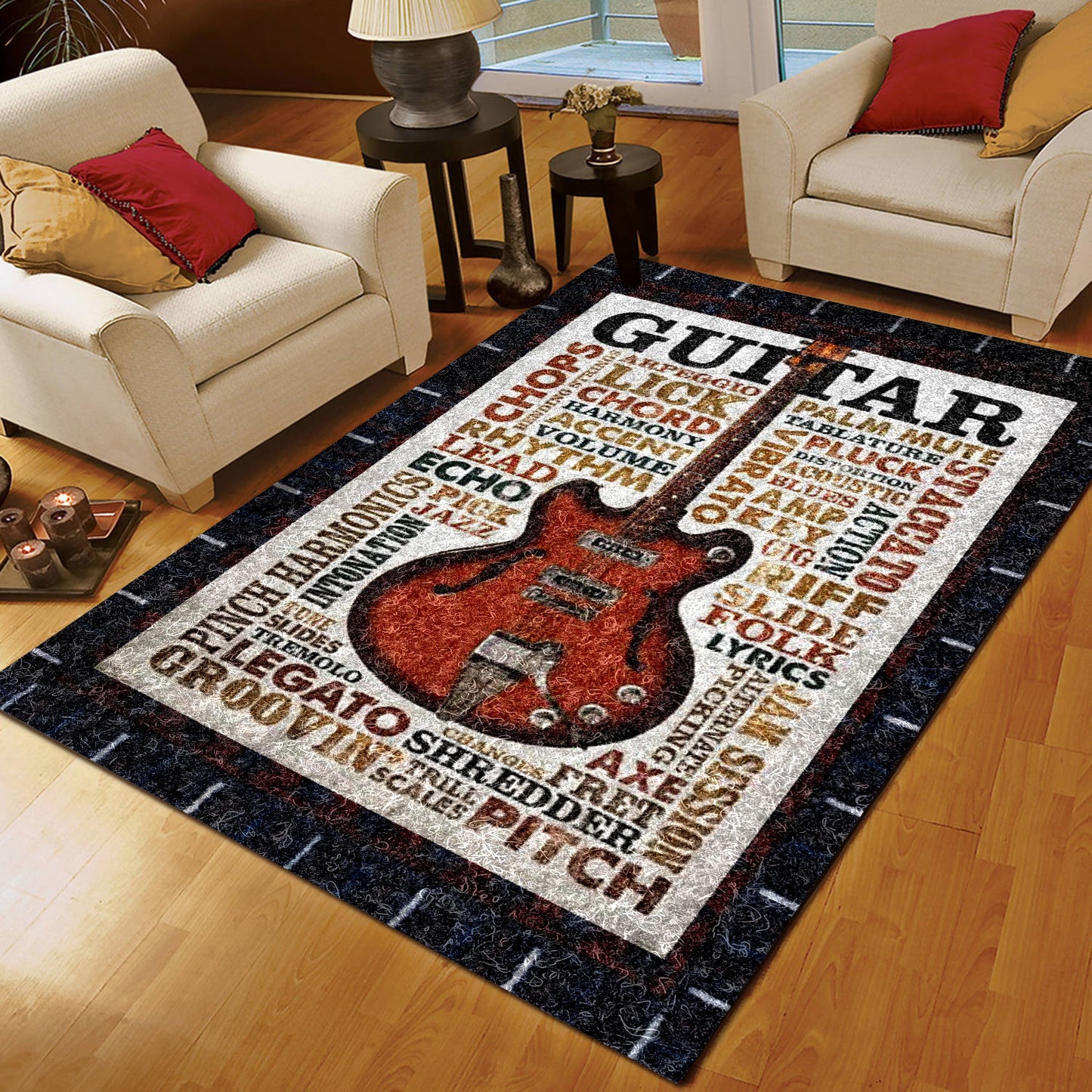Guitar BL0110102R Rug