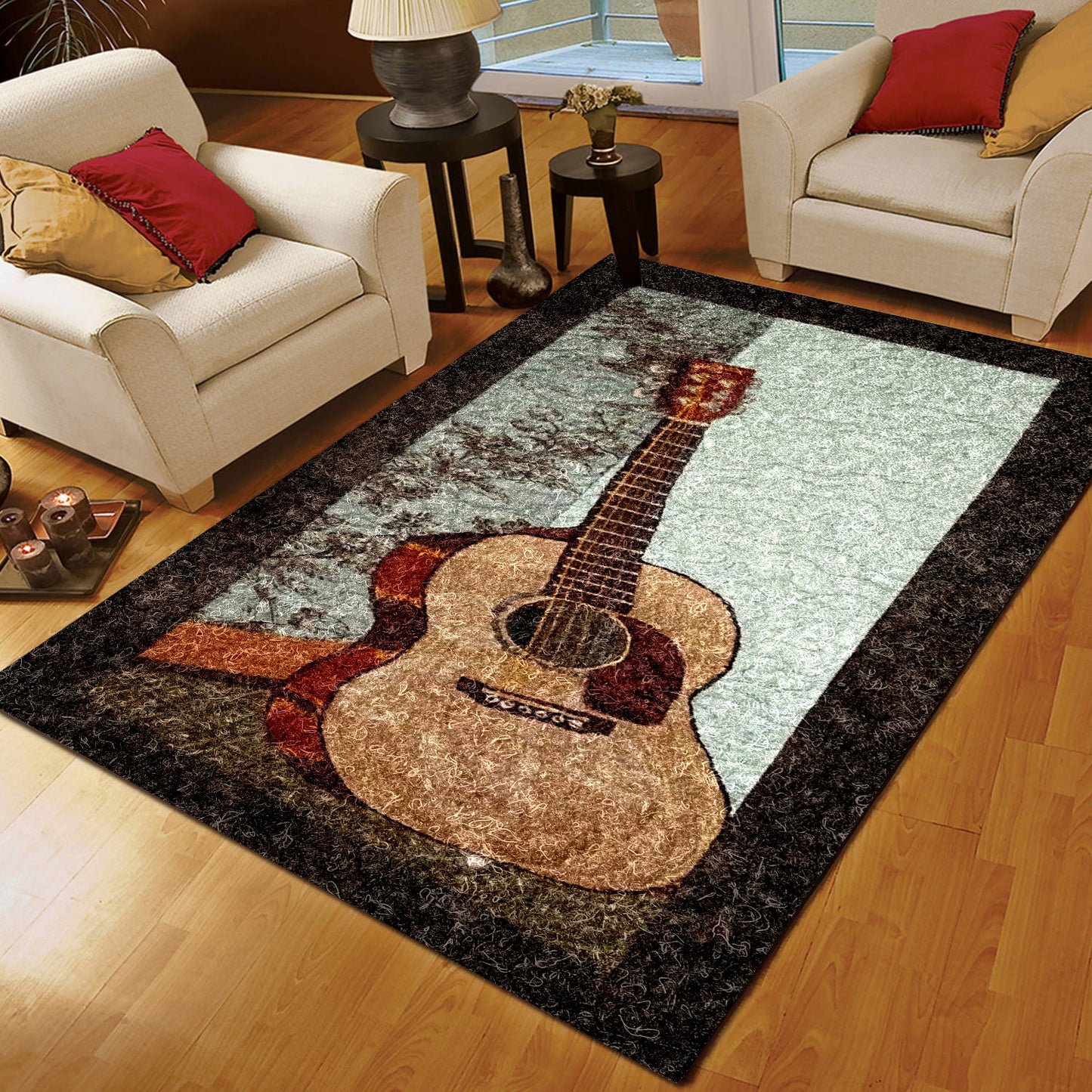 Guitar BT190839R Rug