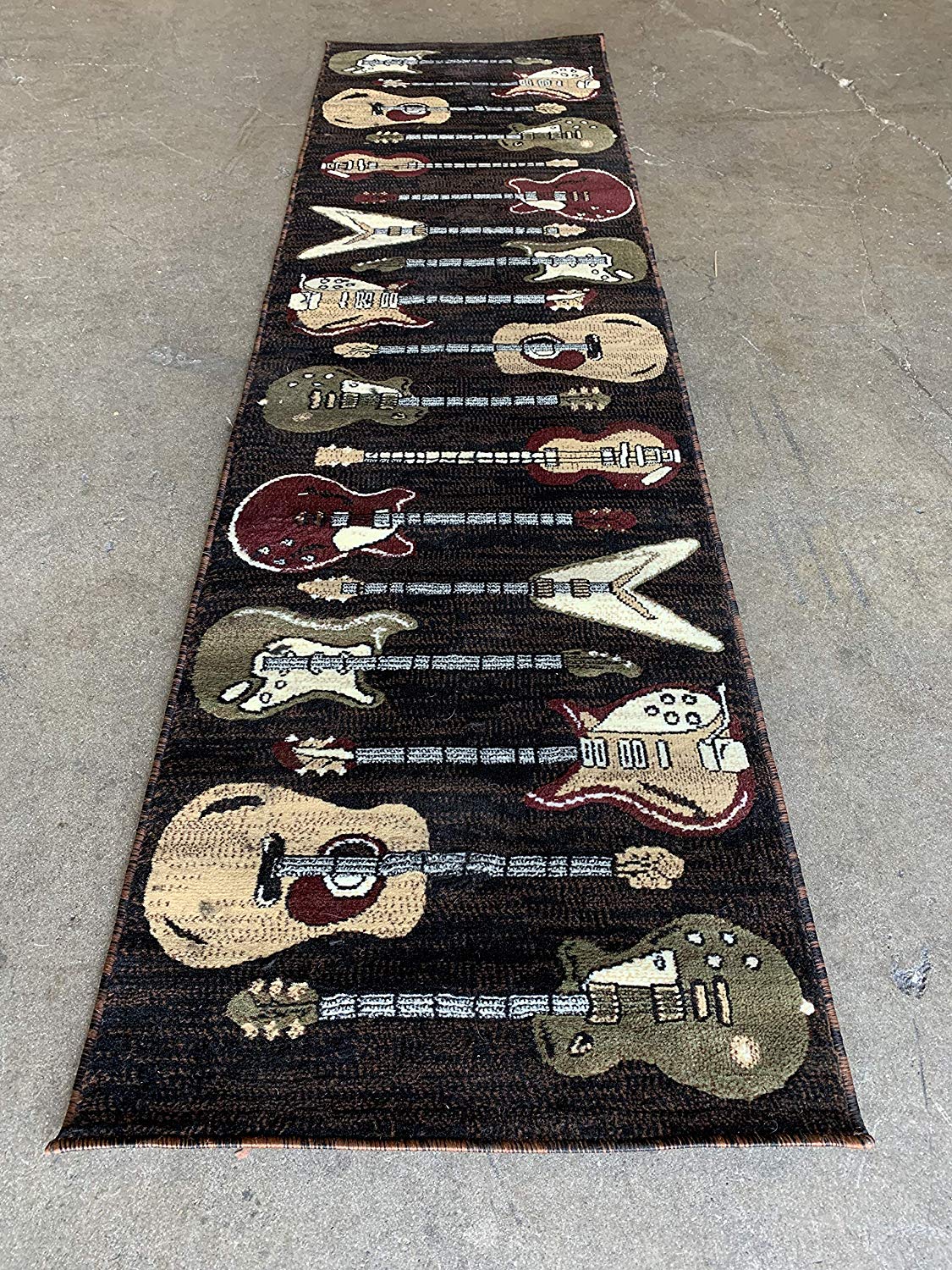 Guitar CLA2309153RU Runner Rug