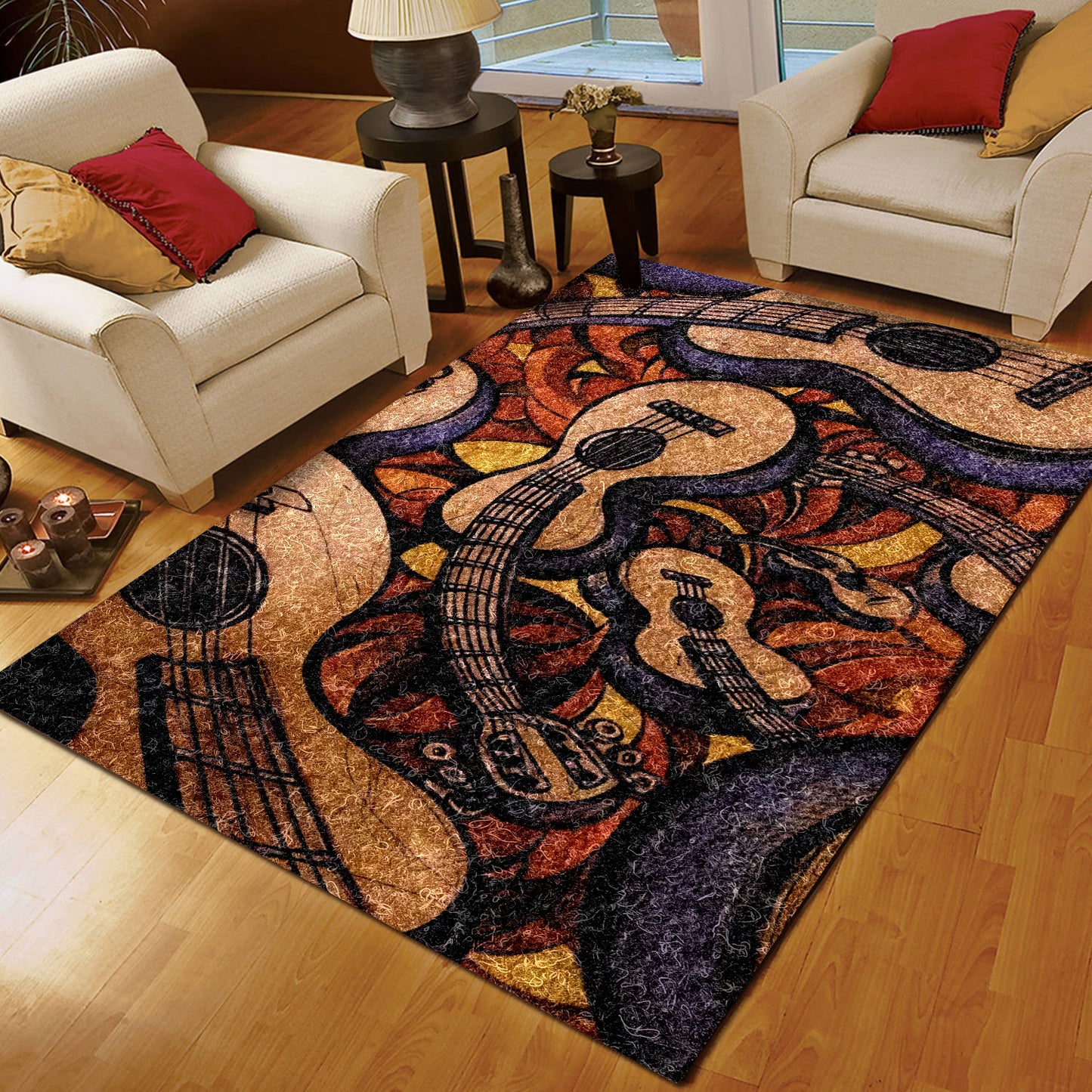 Guitar DD230834R Rug