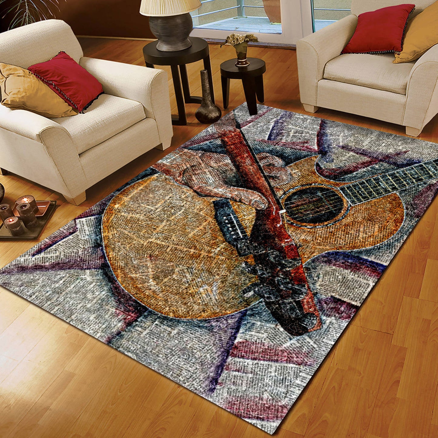 Guitar HM170826M Rug