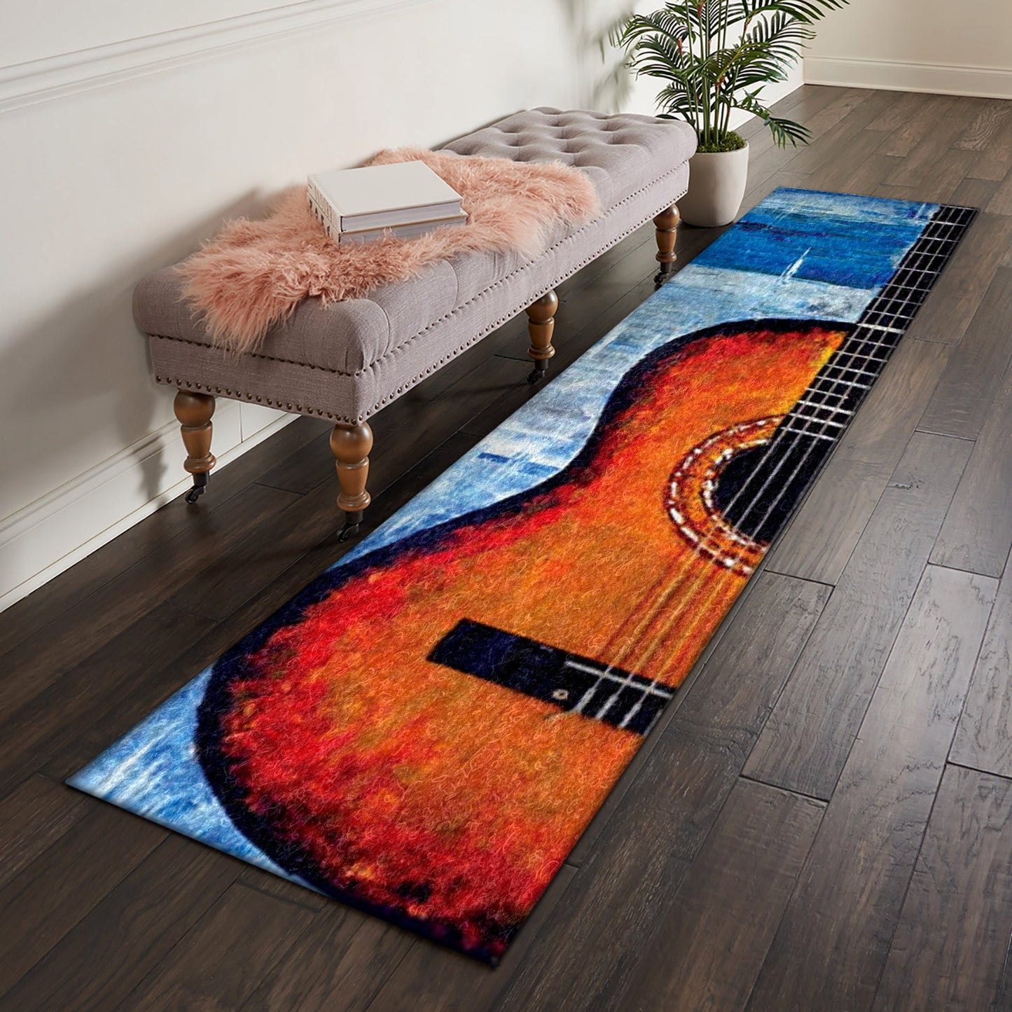 Guitar HM260922N Runner Rug