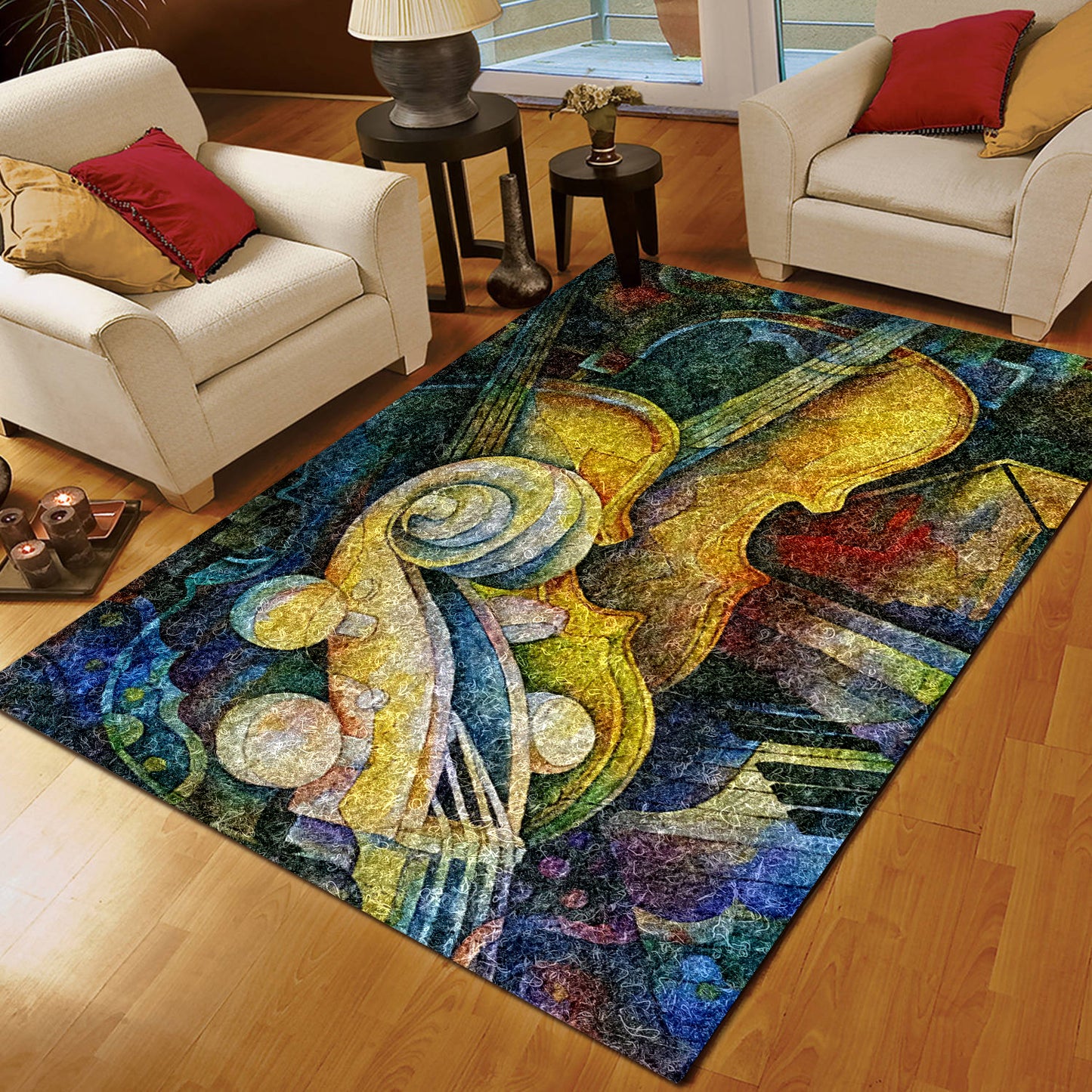 Guitar HT070849M Rug