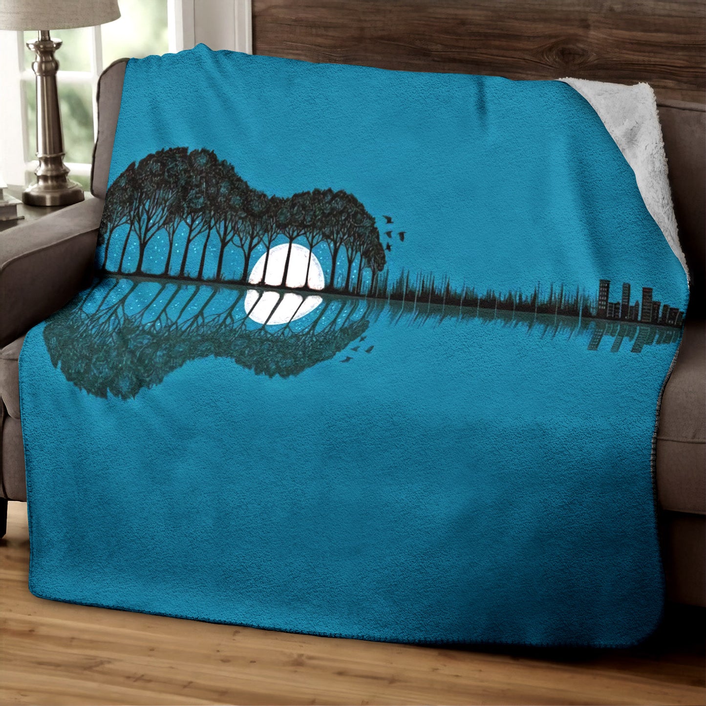 Guitar NN060943TT Sherpa Fleece Blanket