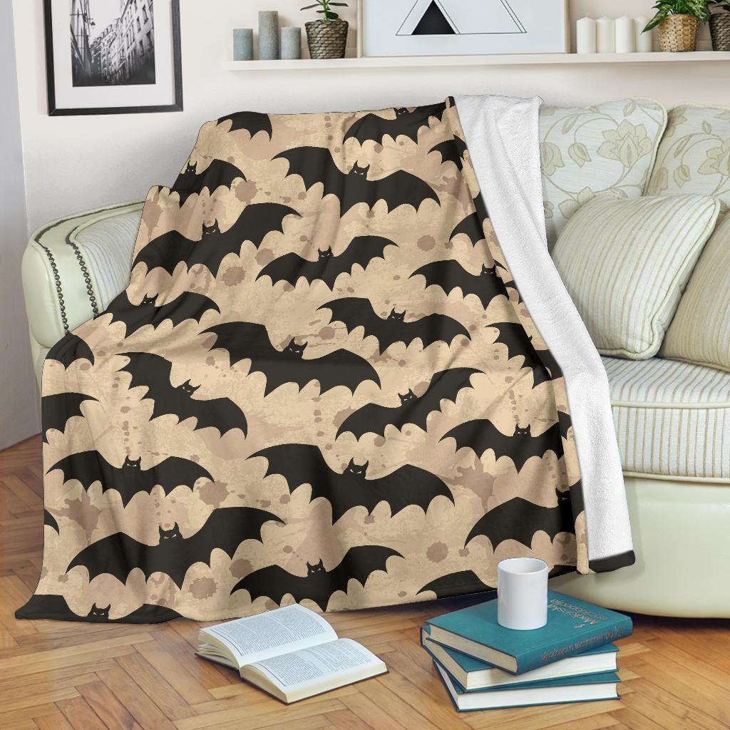 Halloween Bat CL12100567MDF Sherpa Fleece Blanket