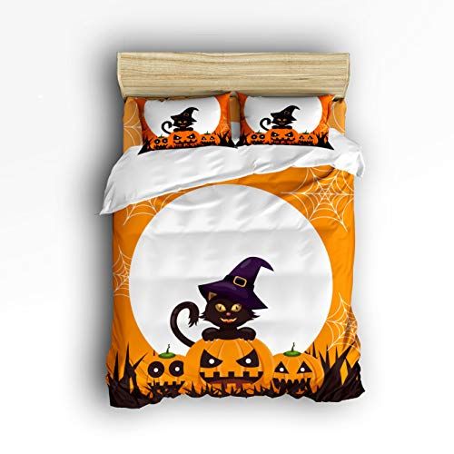 Halloween Pumpkin Cat CLA0510262B Bedding Sets