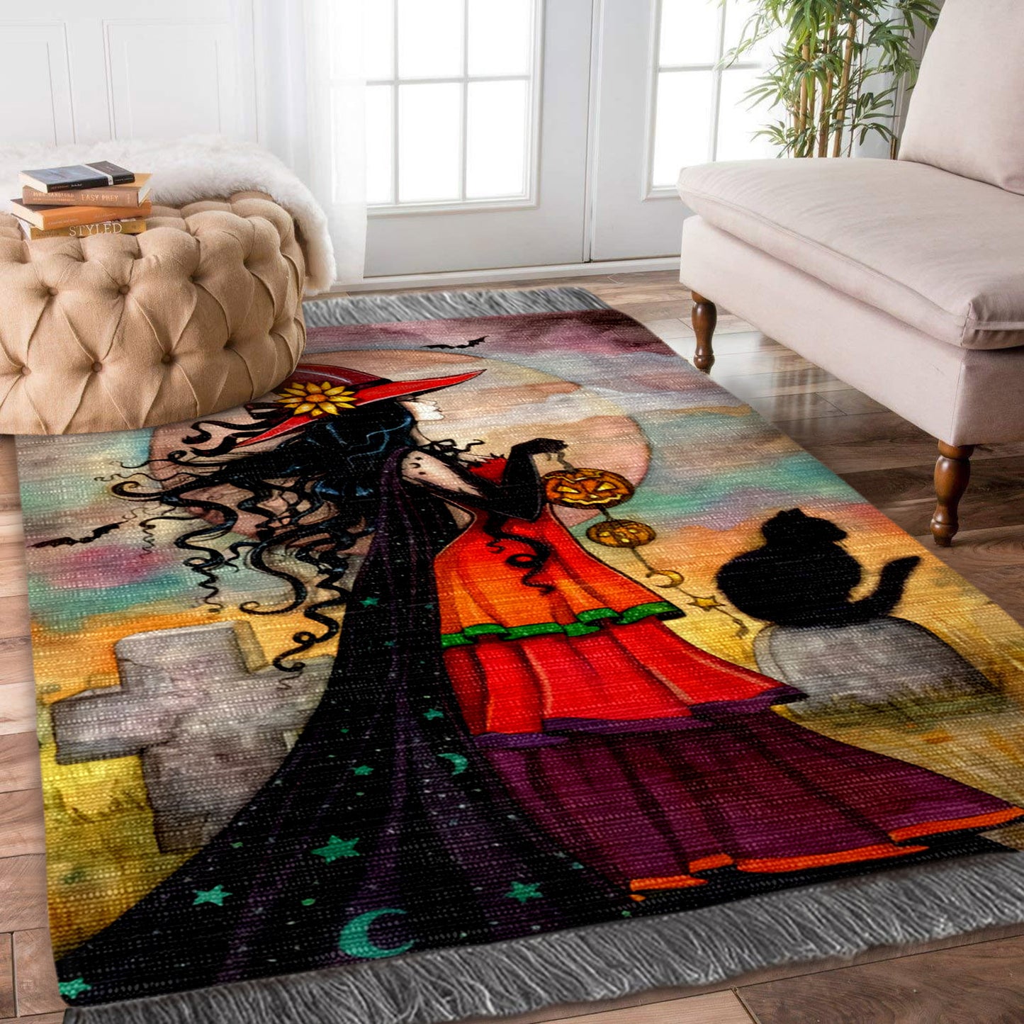 Halloween TN1609102F Decorative Floor-cloth