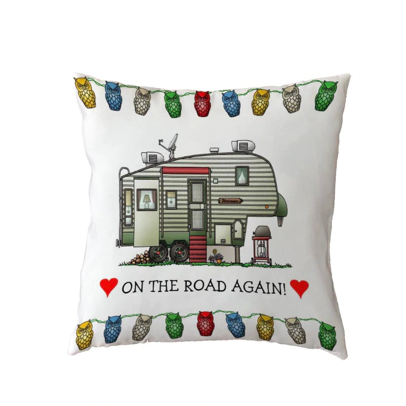 Happy Camper CLP0411149P Throw Pillow Covers