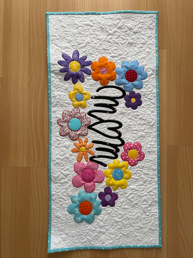 Happy Mother's Day CLA140324162 Quilted Table Runner