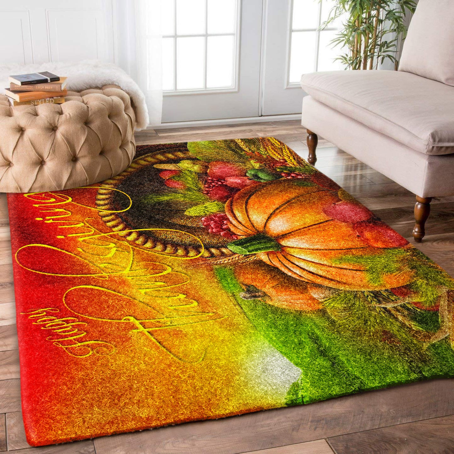 Happy Thanksgiving HN2109151R Rug