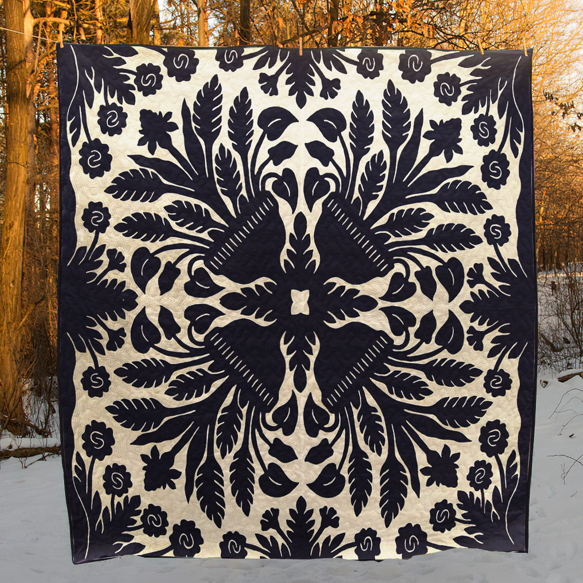 Hawaiian CLA1210222Q Quilt Blanket