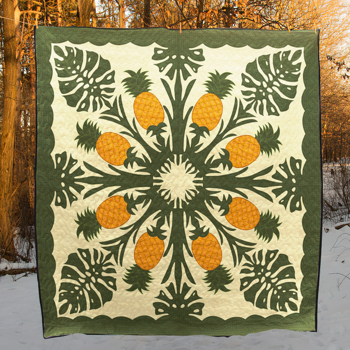 Hawaiian CLA2910319Q Quilt Blanket